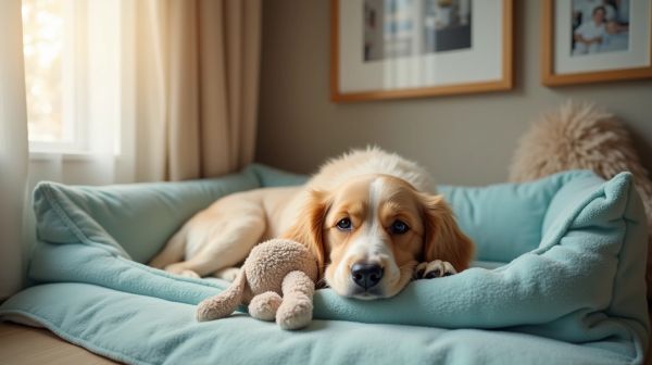 Rendez le sommeil de votre chien plus doux avec un panier fluffy