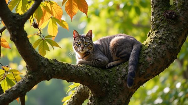 Un arbre à chat qui stimule l'instinct naturel de votre félin