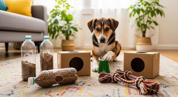 Les jeux d'intelligence pour chien DIY : des activités ludiques à fabriquer soi-même